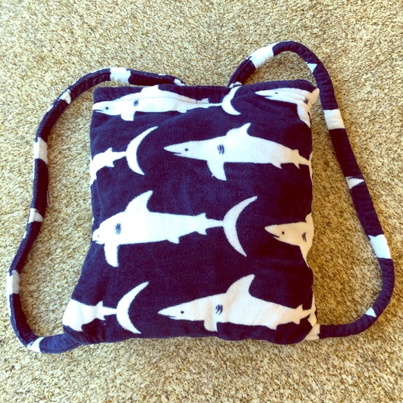 Other - Shark Backpack Towel Combo